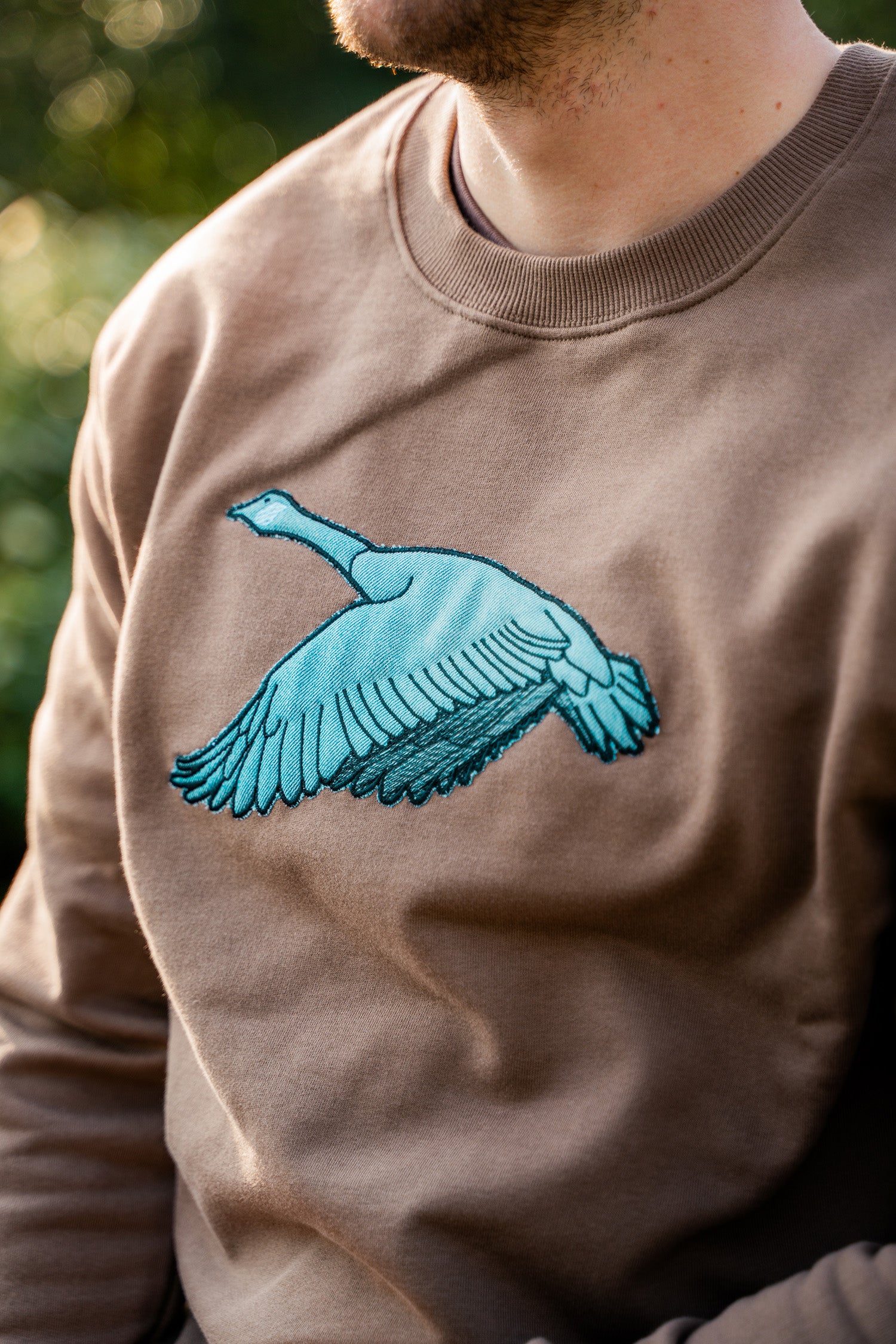 De Gans Re-Use | Sweater Unisex | Faded Brown