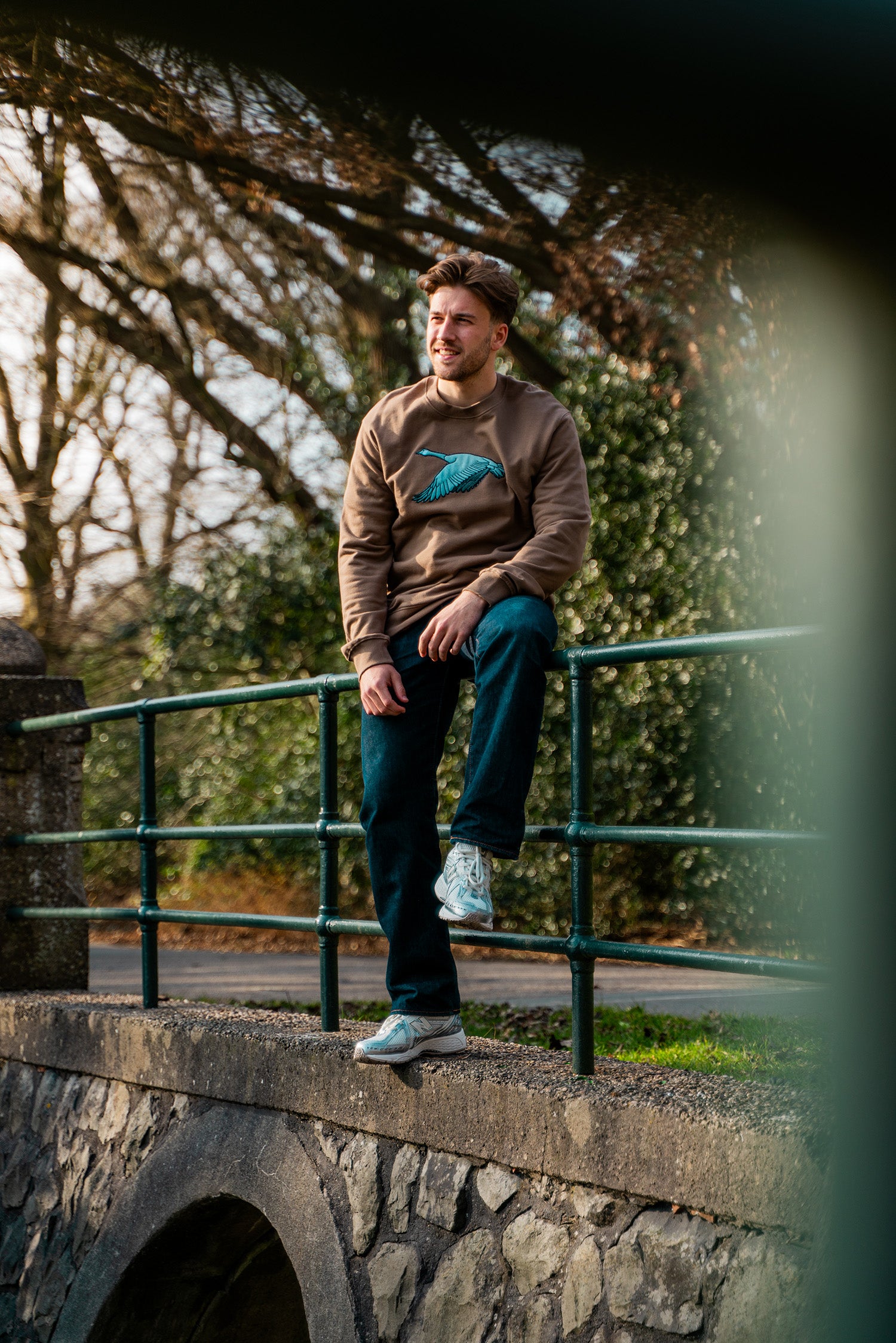 De Gans Re-Use | Sweater Unisex | Faded Brown