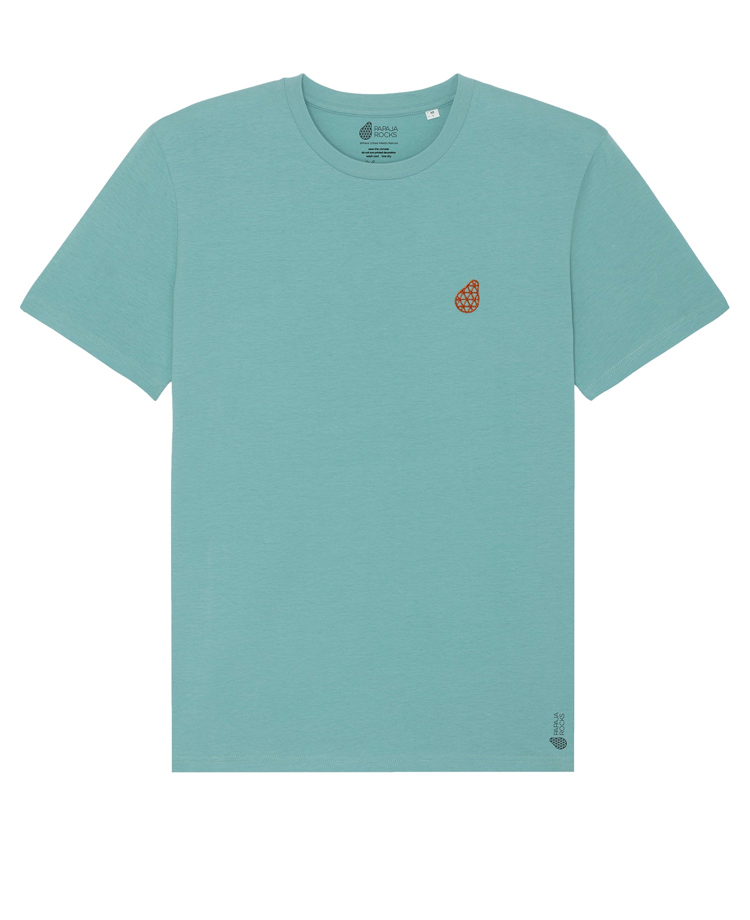 Logo_Oranje_Teal_Monstera_Shirt_Front