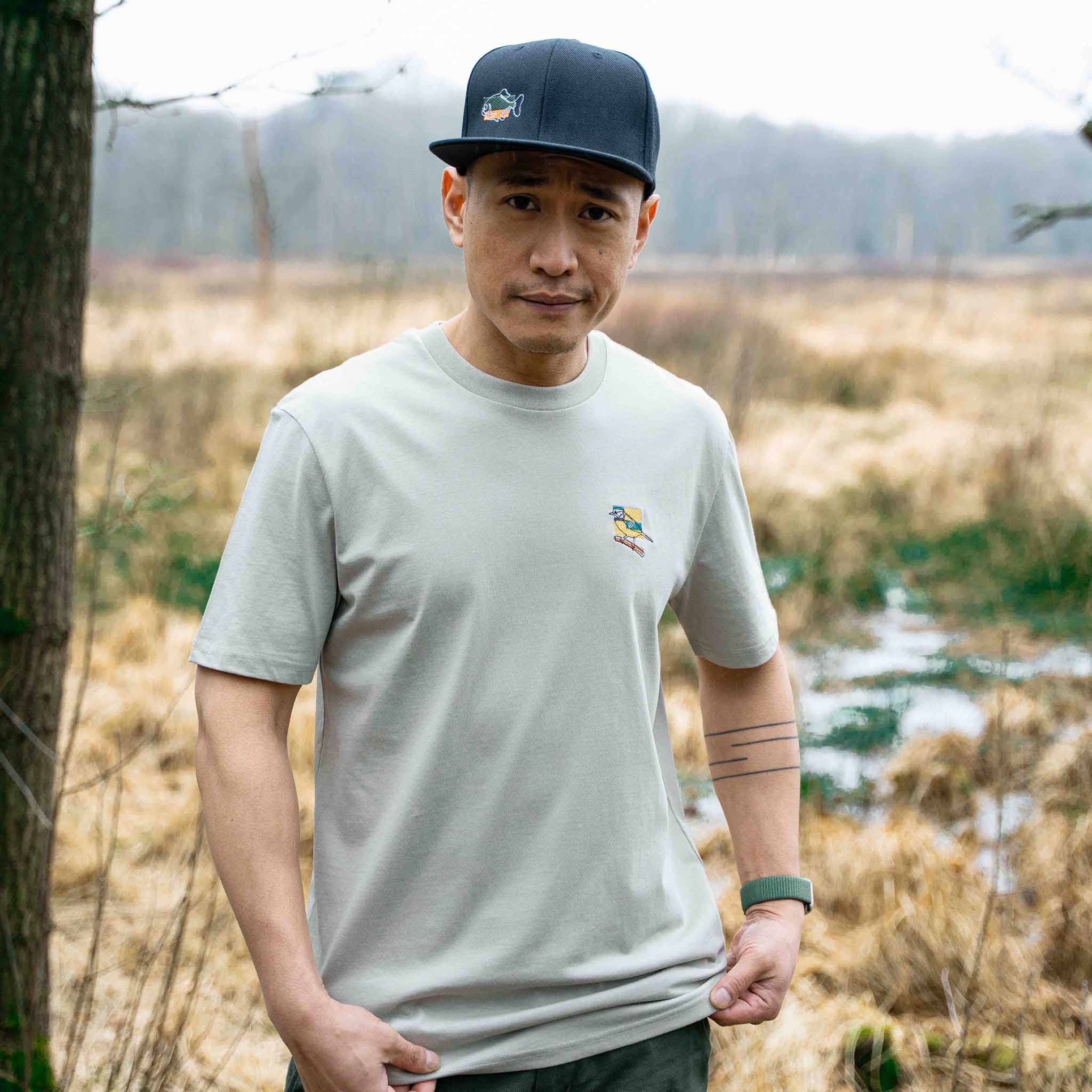 De Pimpelmees | T-shirt Unisex | Steen