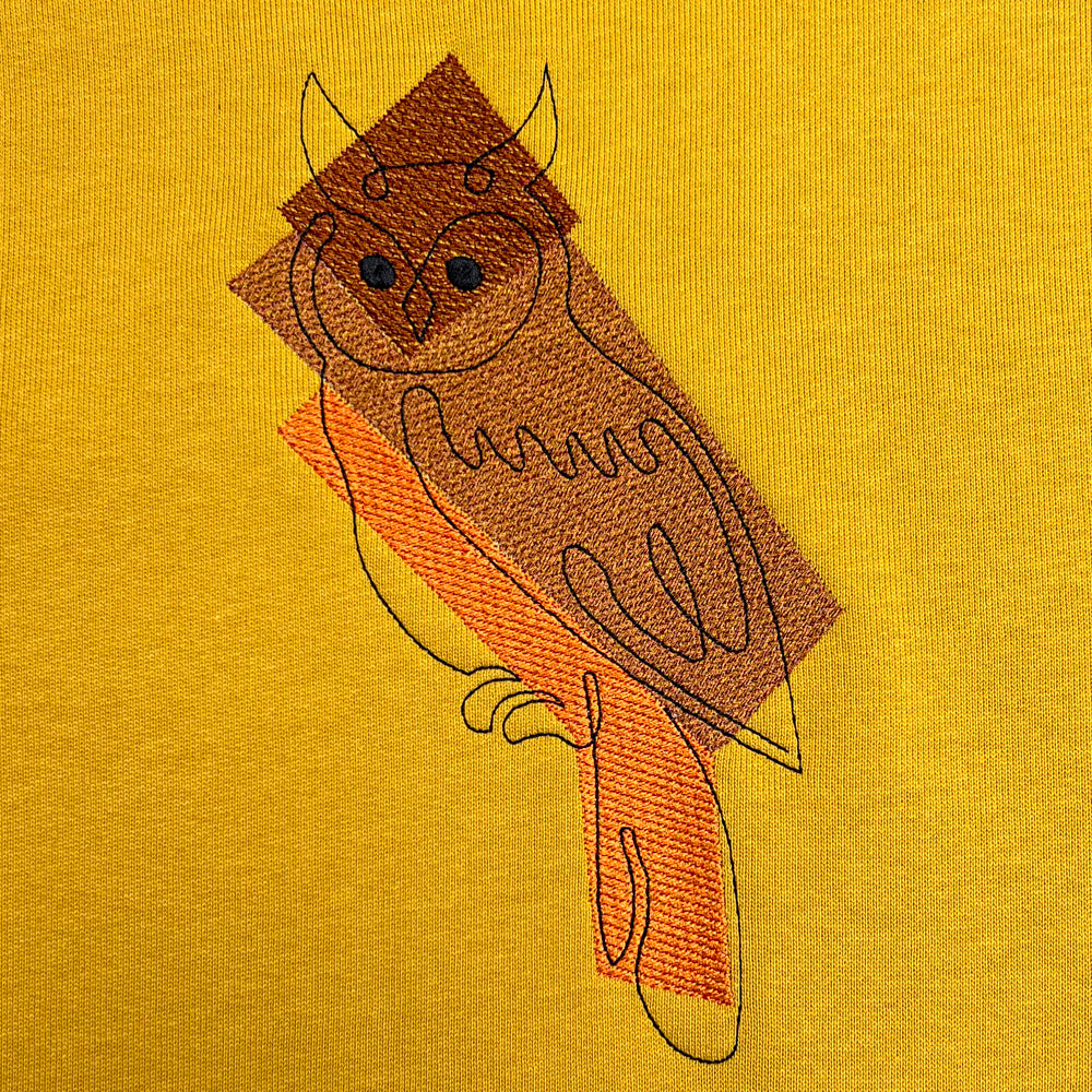 De Uil | Sweater Unisex | Ochre