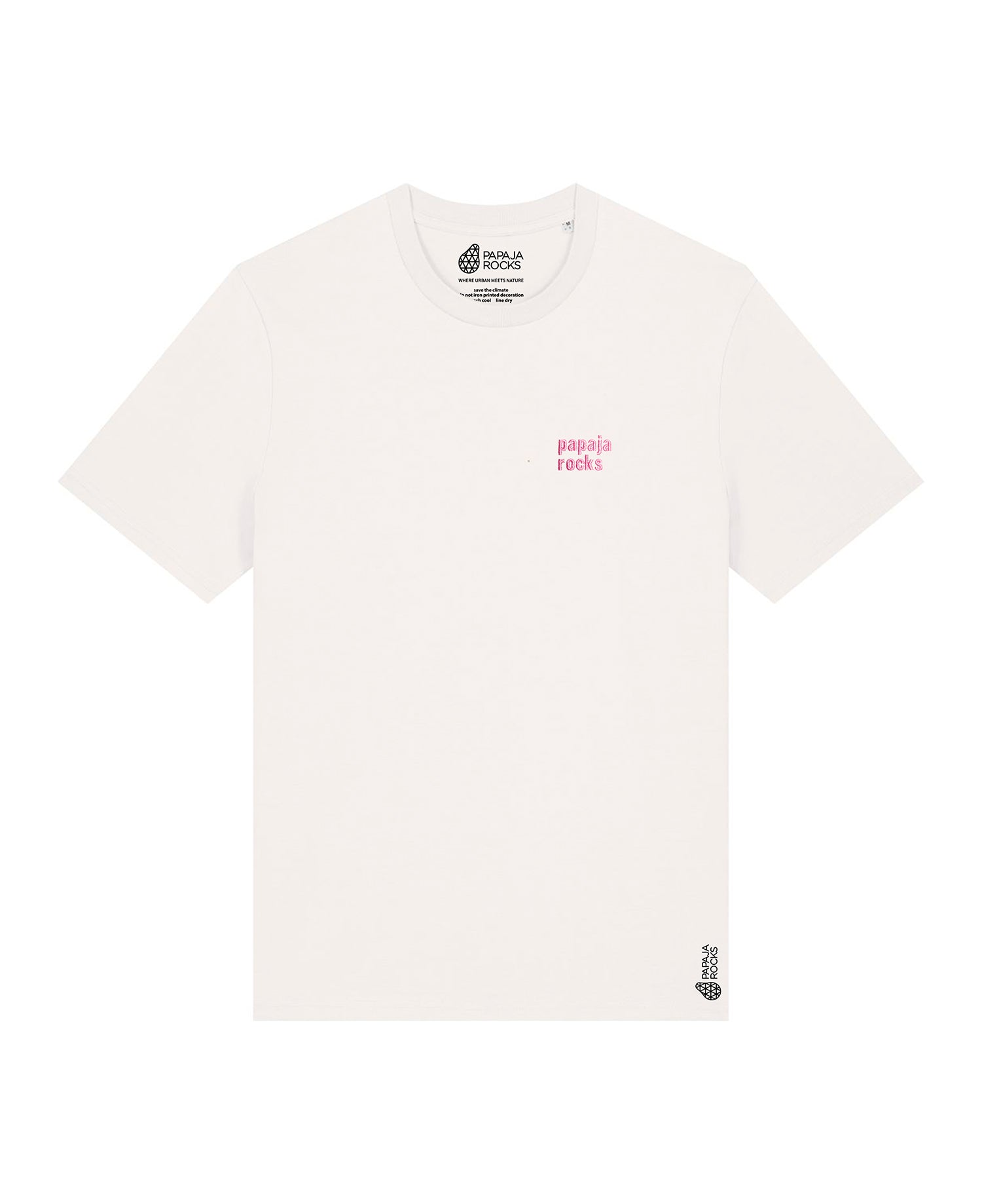 De Vlinder Backprint | T-shirt Unisex | Off White