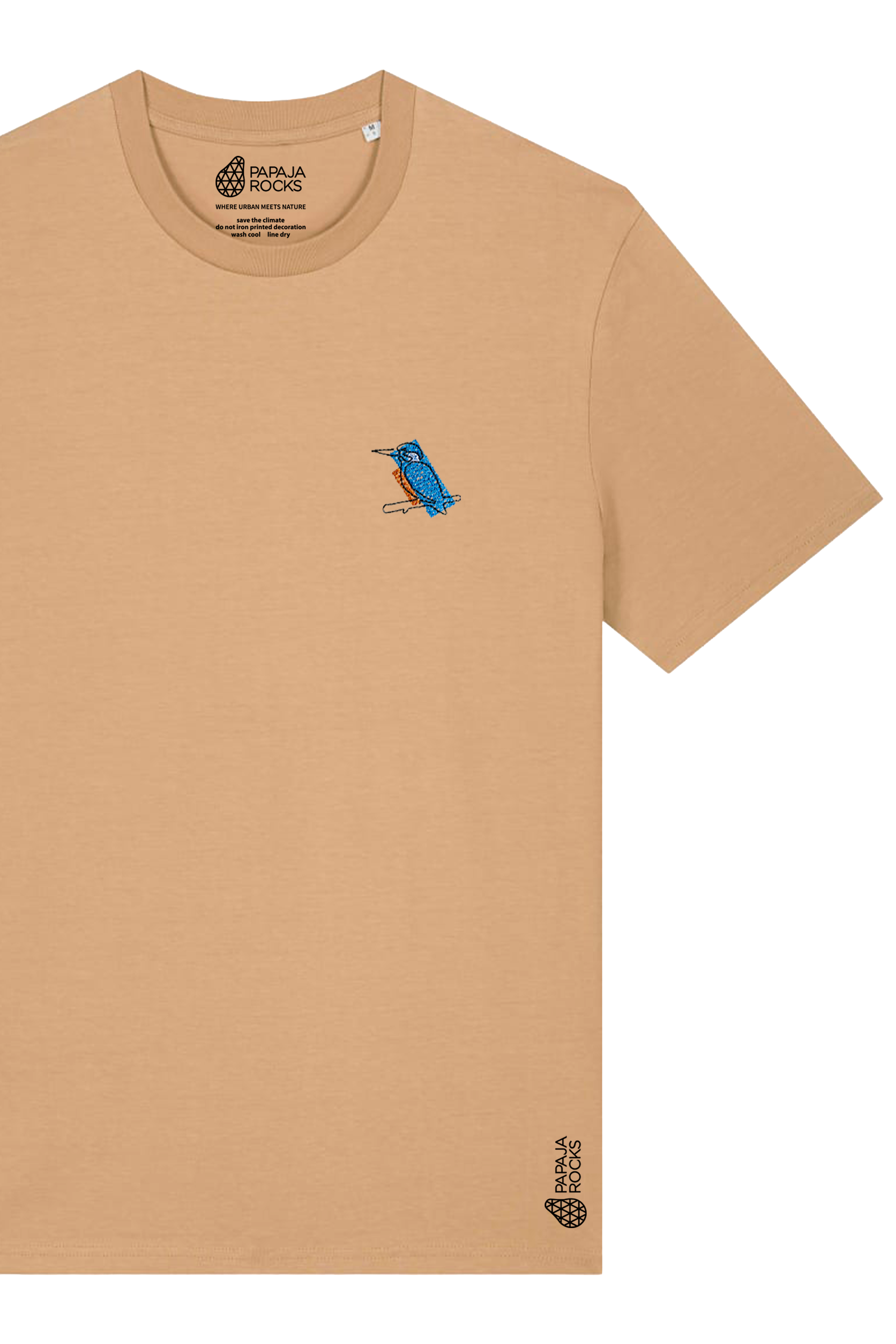 De IJsvogel | T-shirt Unisex | Koffieklei