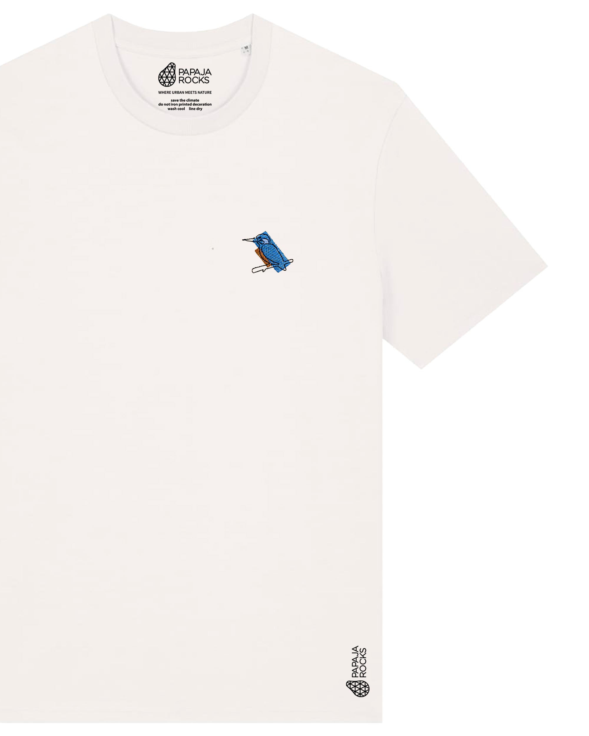 De IJsvogel | T-shirt Unisex | RuwWit