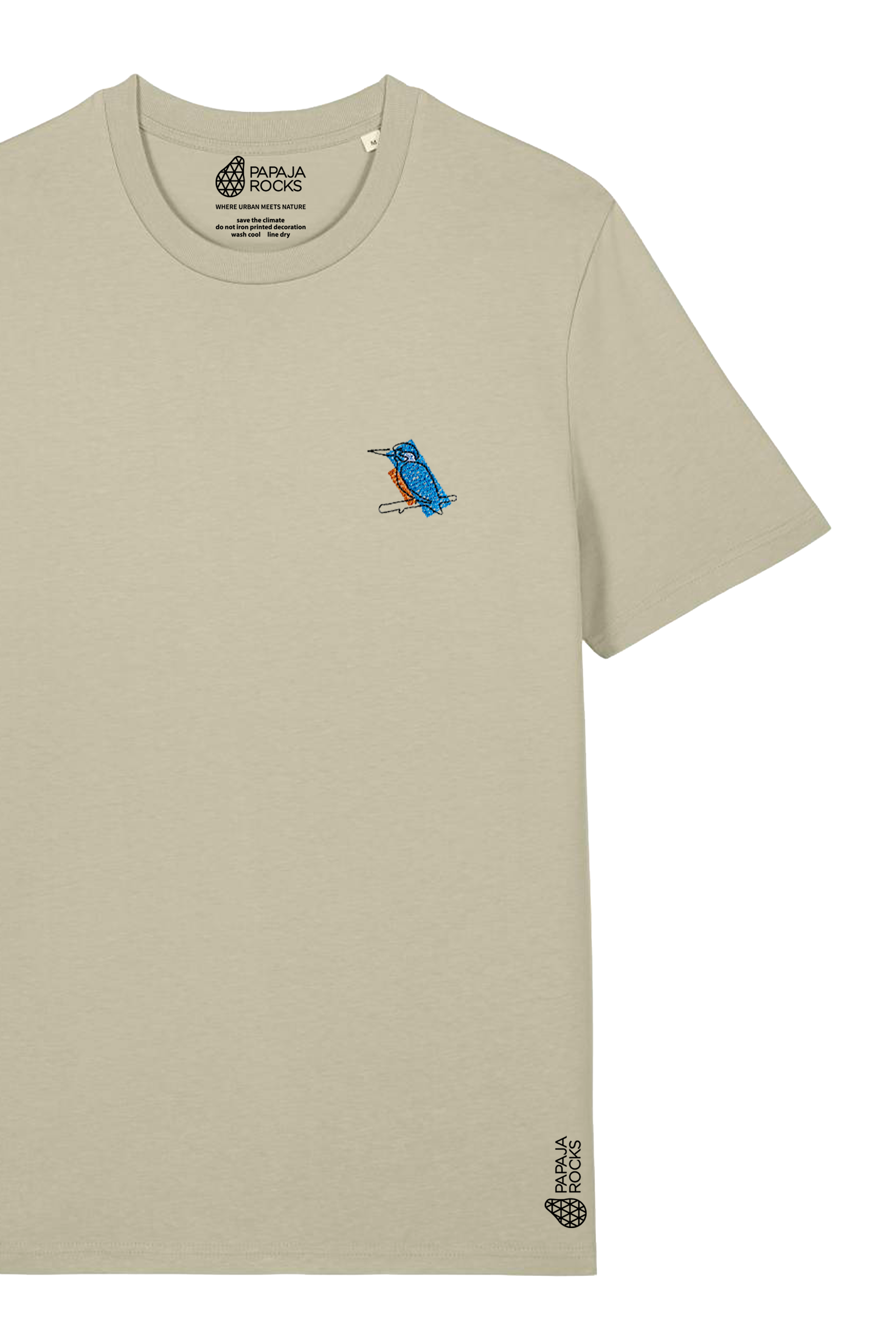 De IJsvogel | T-shirt Unisex | Steen