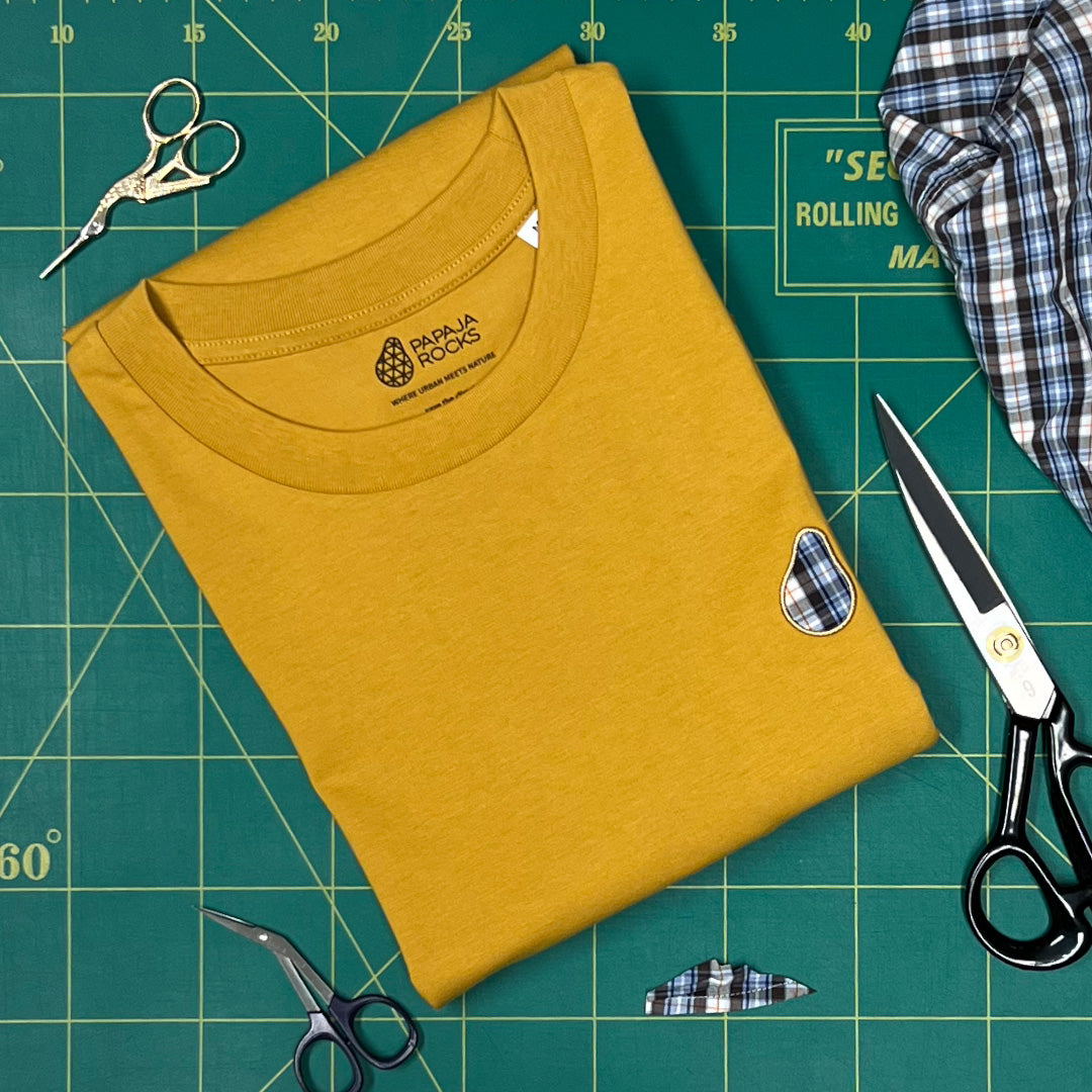 De Logo Re-Use | T-shirt Unisex | Ochre