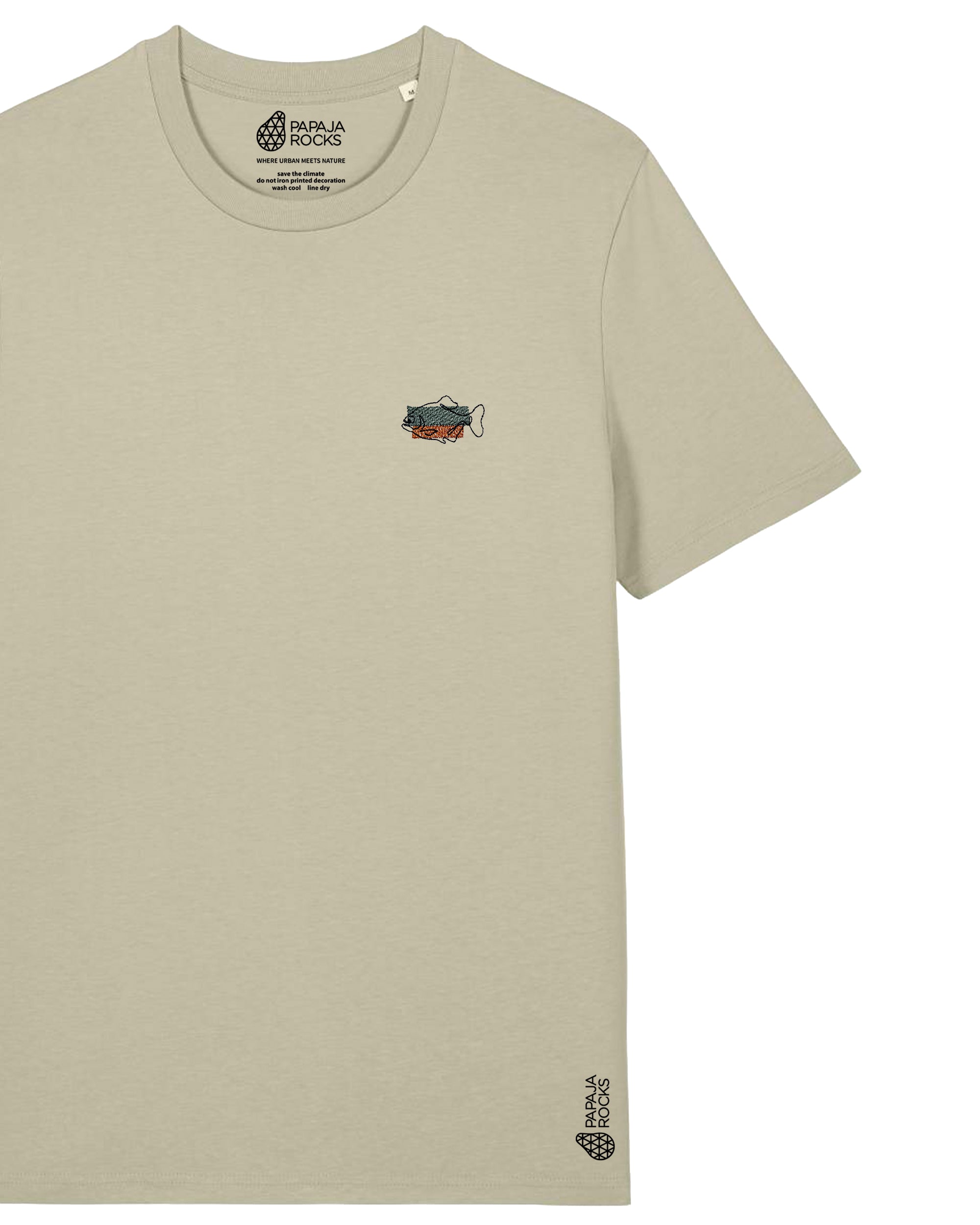 De Piranha | T-shirt Unisex | Steen