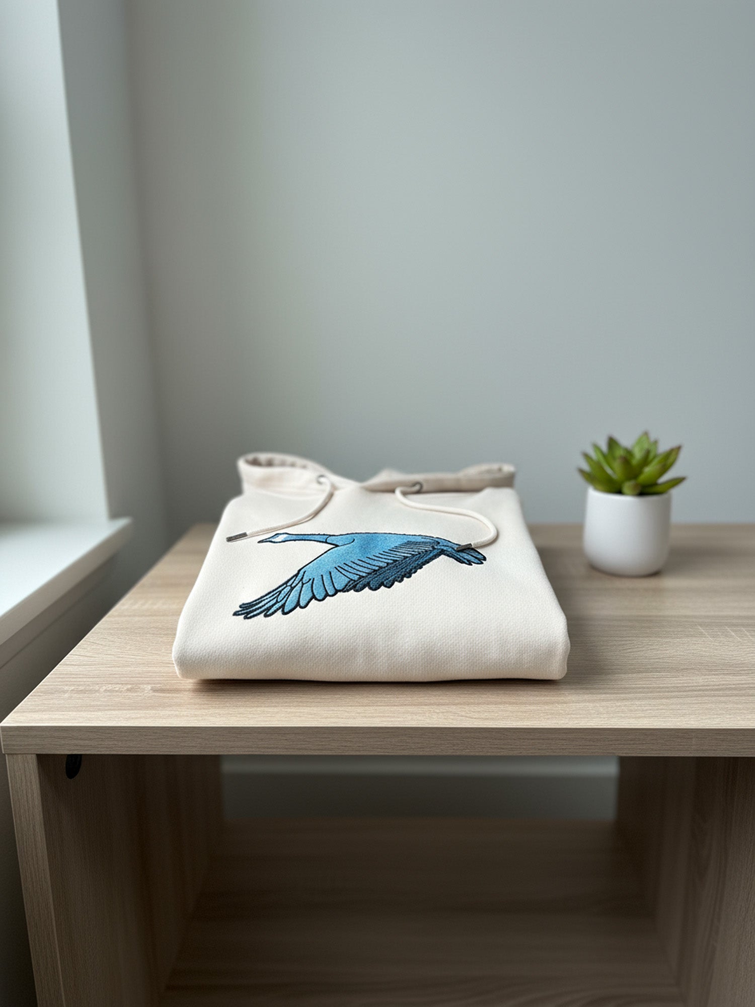 De Gans Re-Use | Hoodie Unisex | Sand