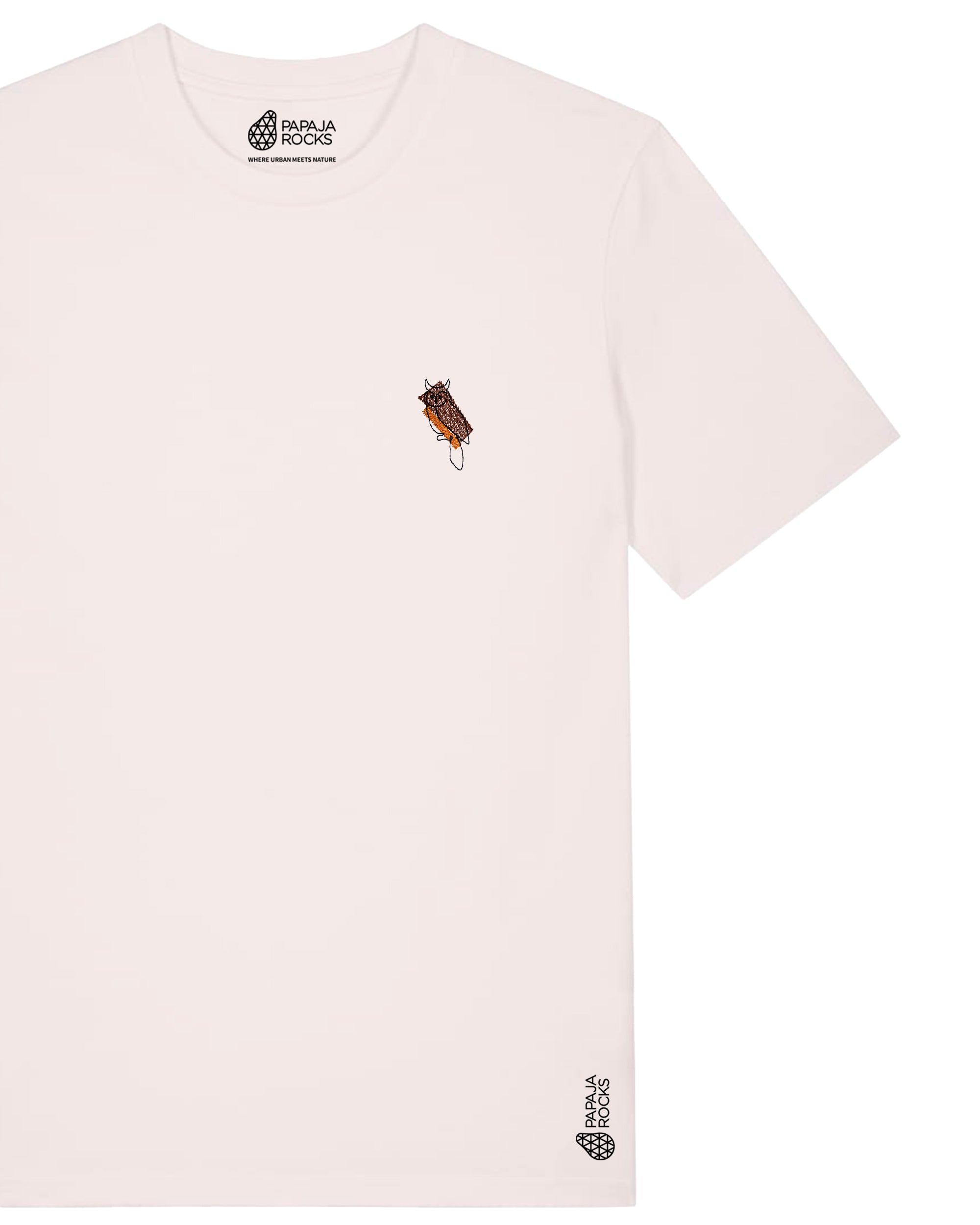 The Owl | T Shirt Unisex | India Ink Grey