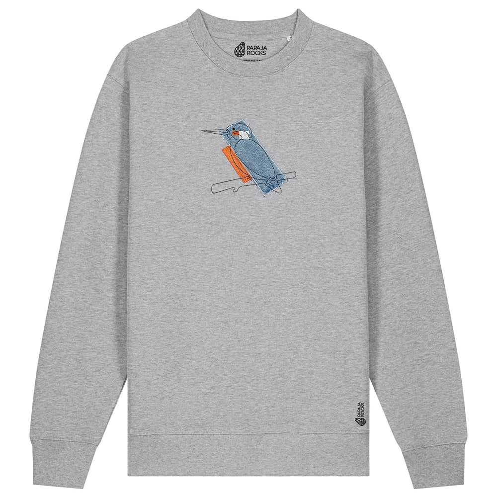 
                  
                    De IJsvogel 2.0 | Sweater Unisex | Melange Grey
                  
                