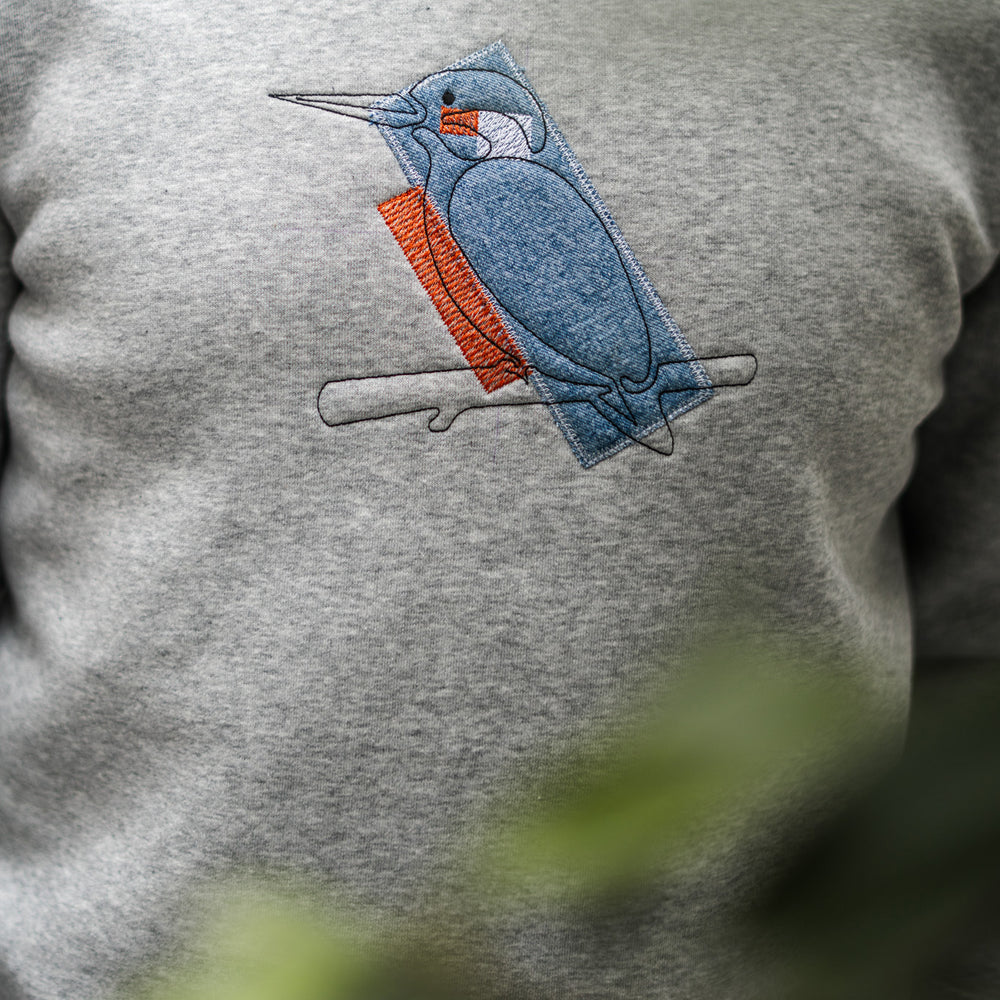 
                  
                    De IJsvogel 2.0 | Sweater Unisex | Melange Grey
                  
                