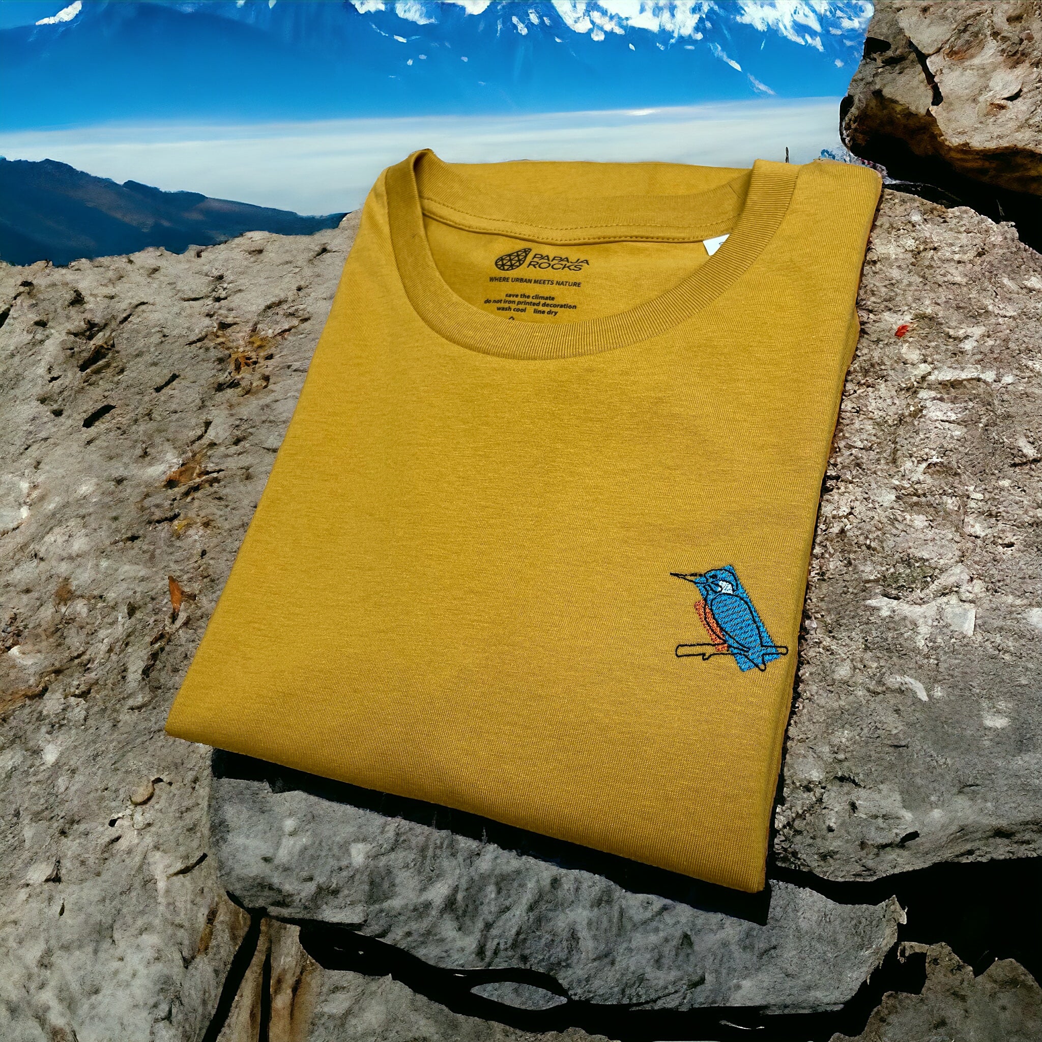 De IJsvogel | T-shirt Unisex | Ochre