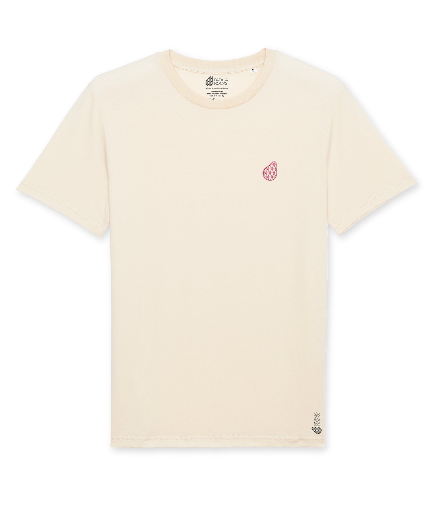 Logo_Roze_Natural_Raw_Shirt_Front