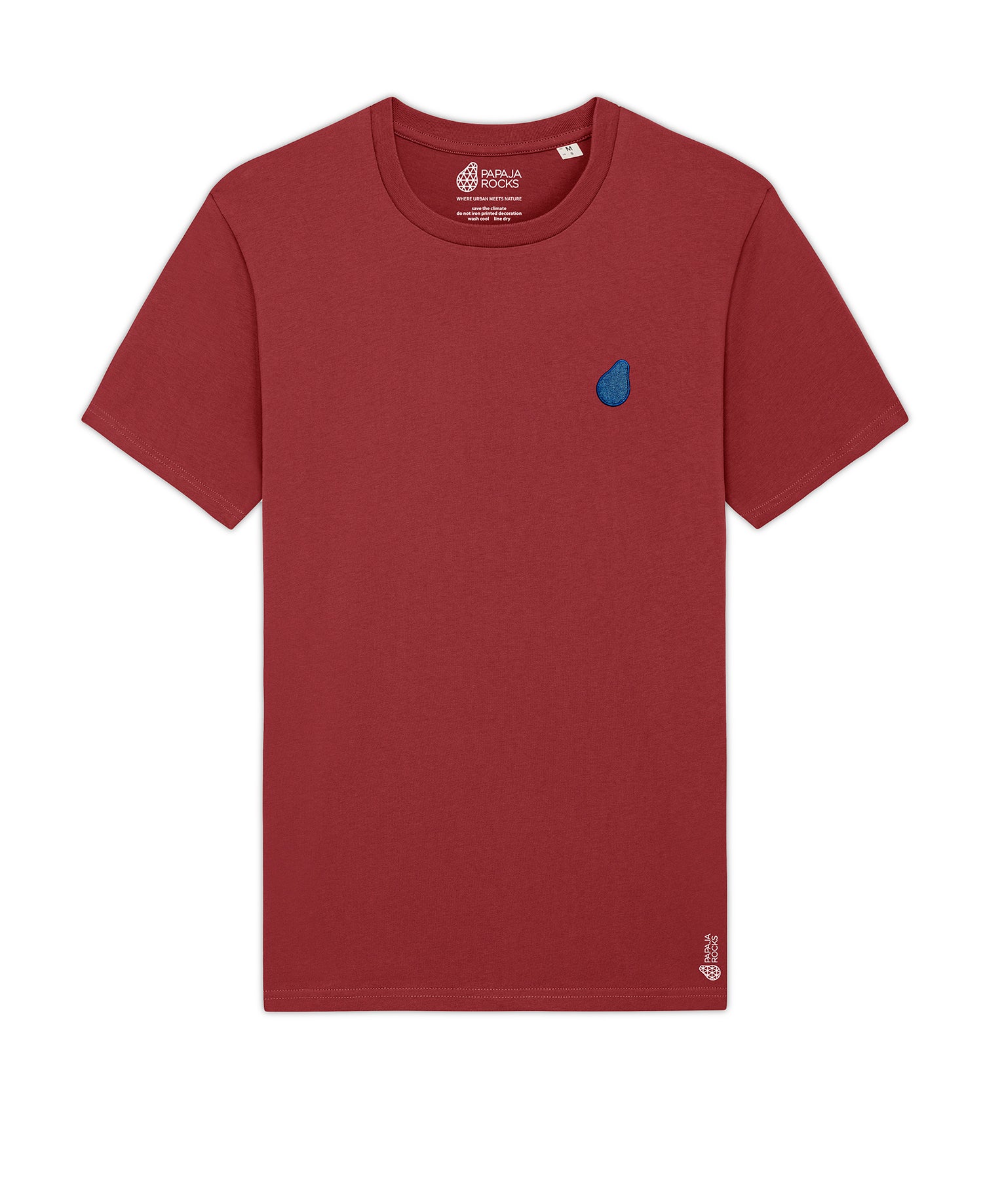 De Logo Re-Use | T-shirt Unisex | Red Earth (Kleur gaat uit collectie)