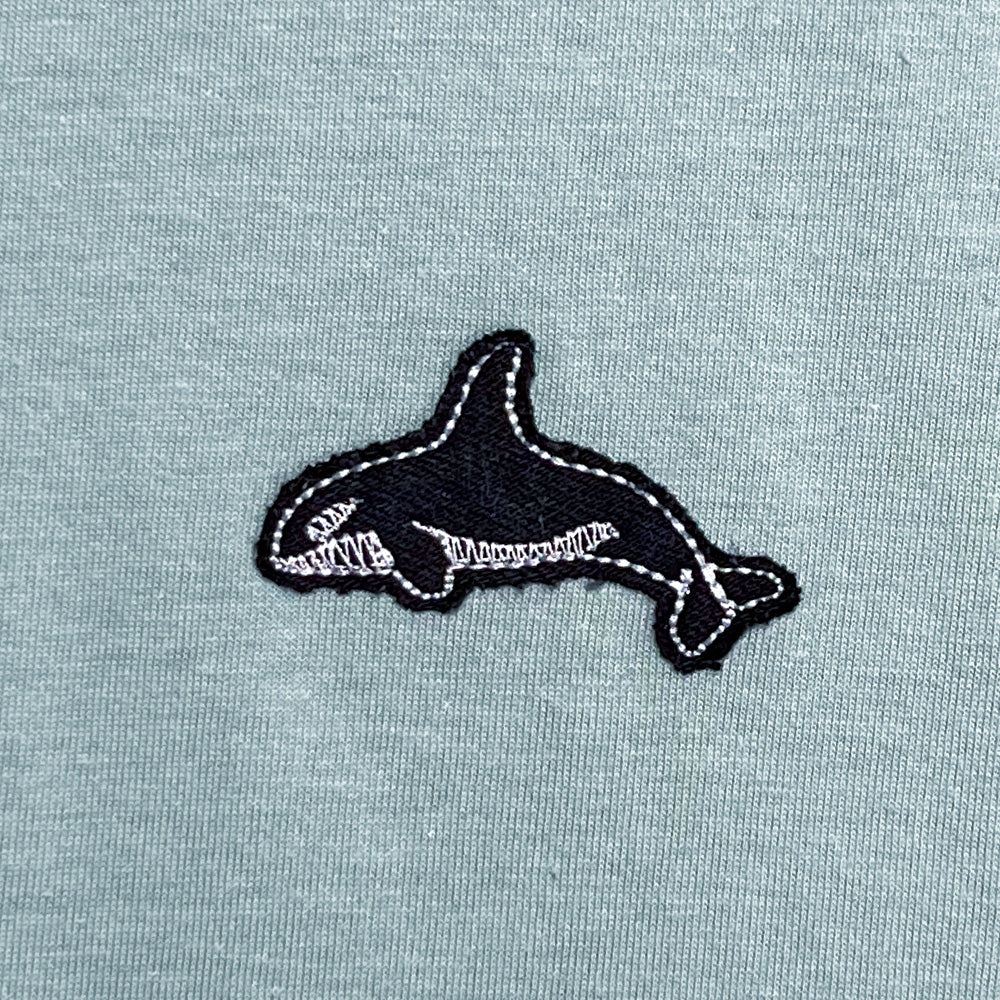 
                  
                    De Orca Re-Use | T-shirt Unisex | Aloe
                  
                