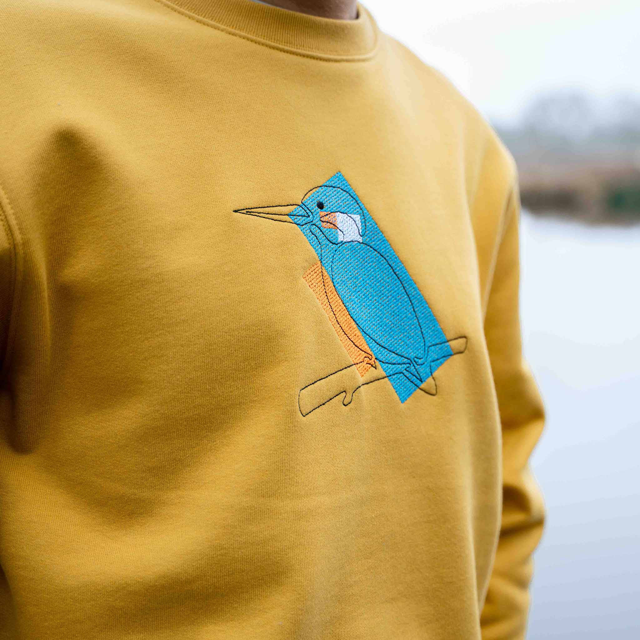 The Kingfisher | Sweater Unisex | ocher
