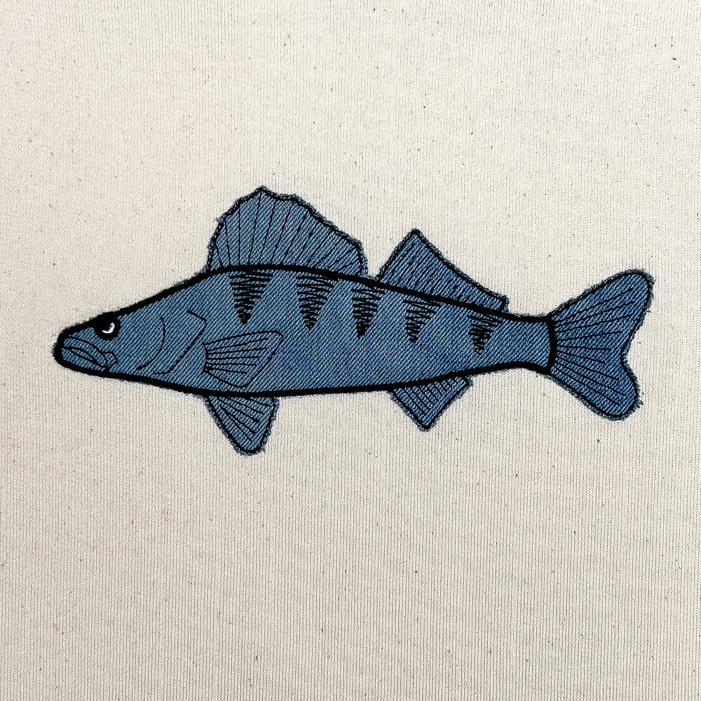 De Snoekbaars Re-Use | Sweater Unisex | Natural Raw