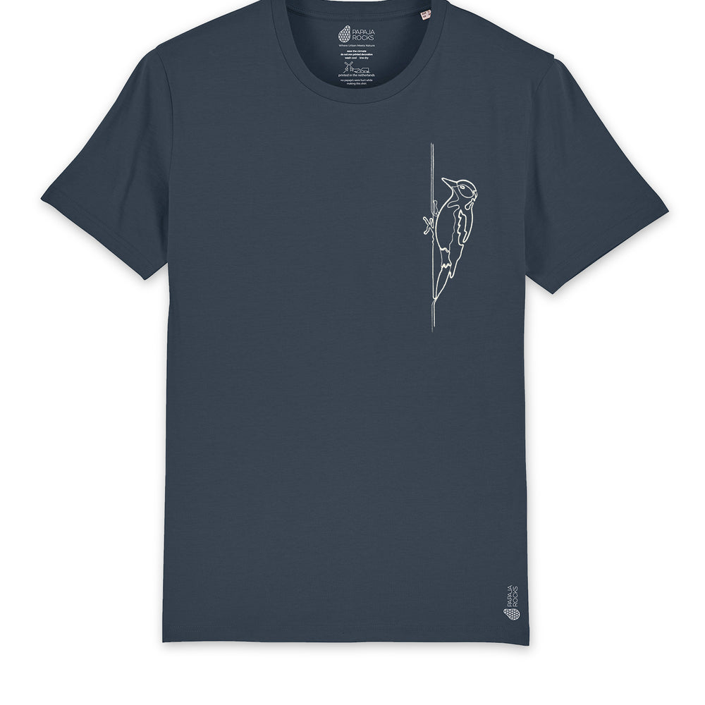 
                  
                    De Specht | T-shirt Unisex | India Ink Grey
                  
                