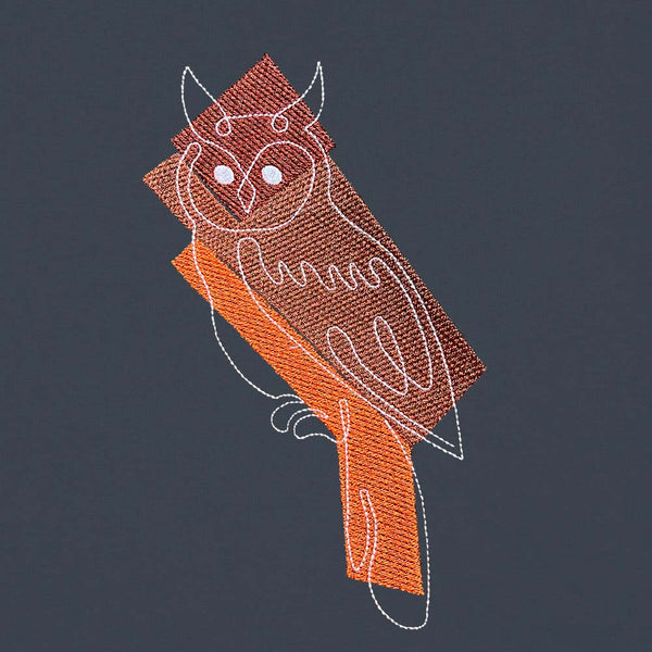 The Owl | Sweater Unisex | India Ink Grey