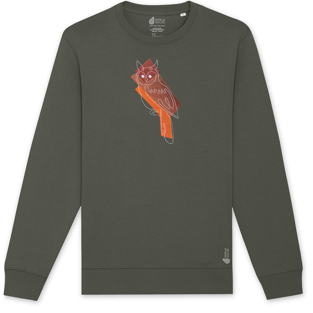 
                  
                    The Owl | Sweater Unisex | Khaki
                  
                