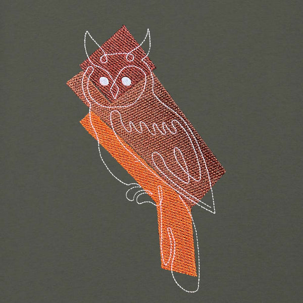 The Owl | Sweater Unisex | Khaki