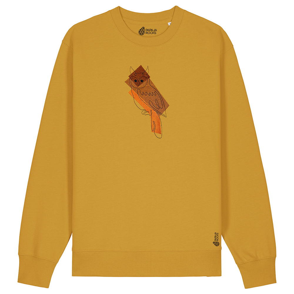 
                  
                    The Owl | Sweater Unisex | Khaki
                  
                