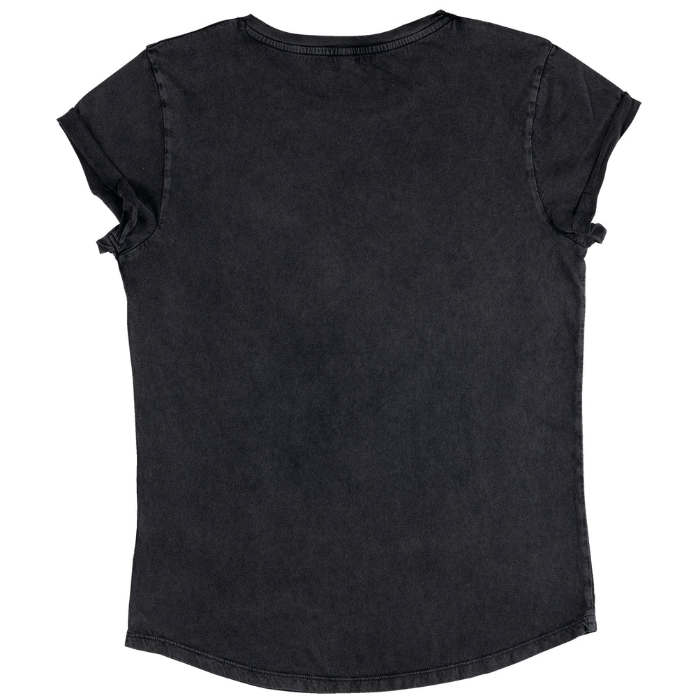 
                  
                    De Uil | T-shirt Dames | Stone Wash Black
                  
                
