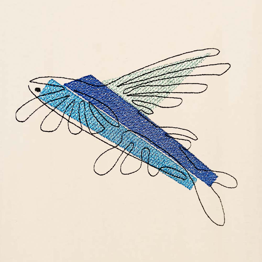 De Vliegende Vis | Sweater Unisex | Natural Raw