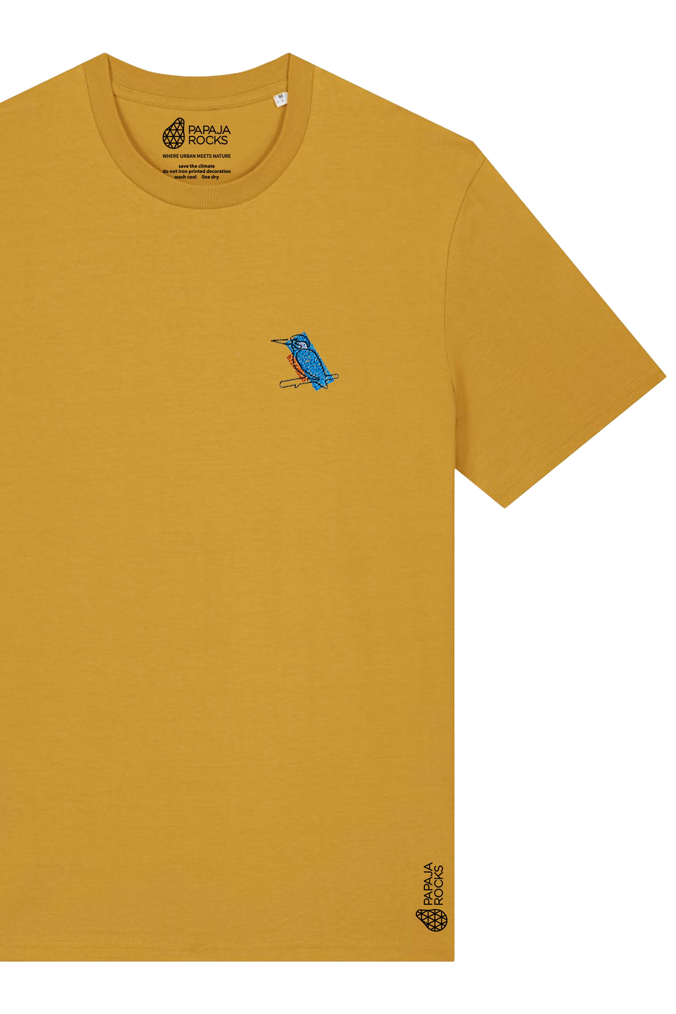 De IJsvogel | T-shirt Unisex | Rietgoud