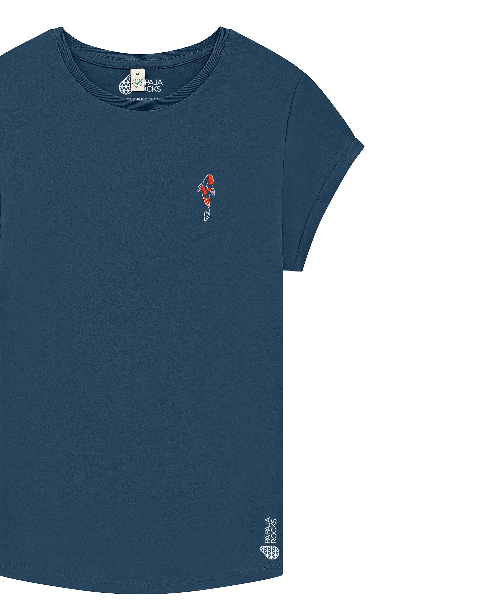 De Koi | T-shirt Dames | IndigoBlauw