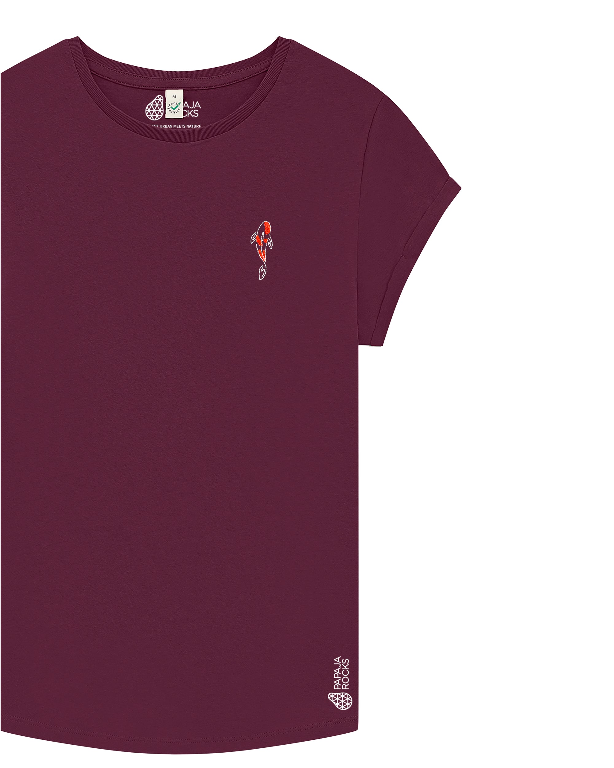De Koi | T-shirt Dames | RoestRood