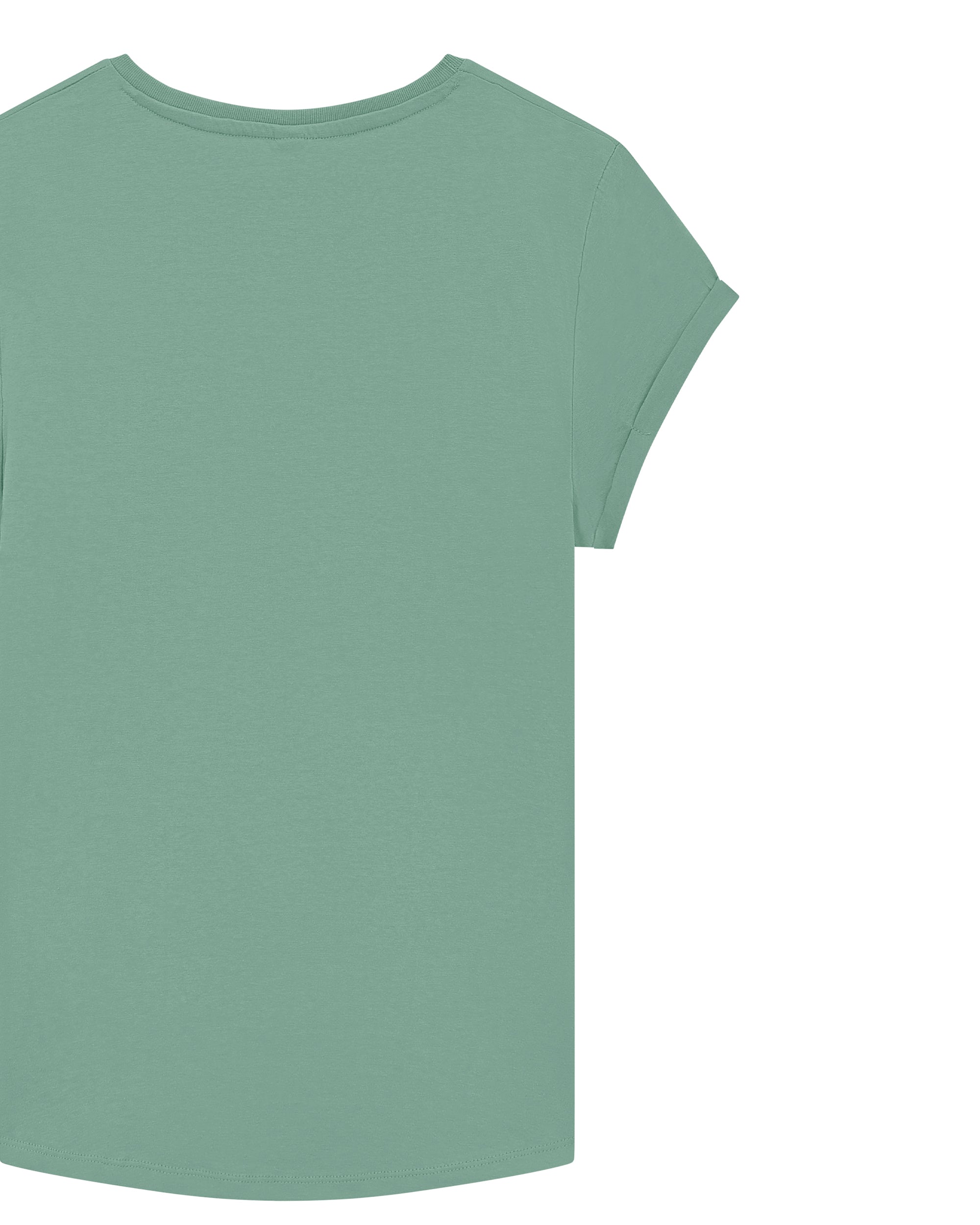 De Koi | T-shirt Dames | SalieGroen
