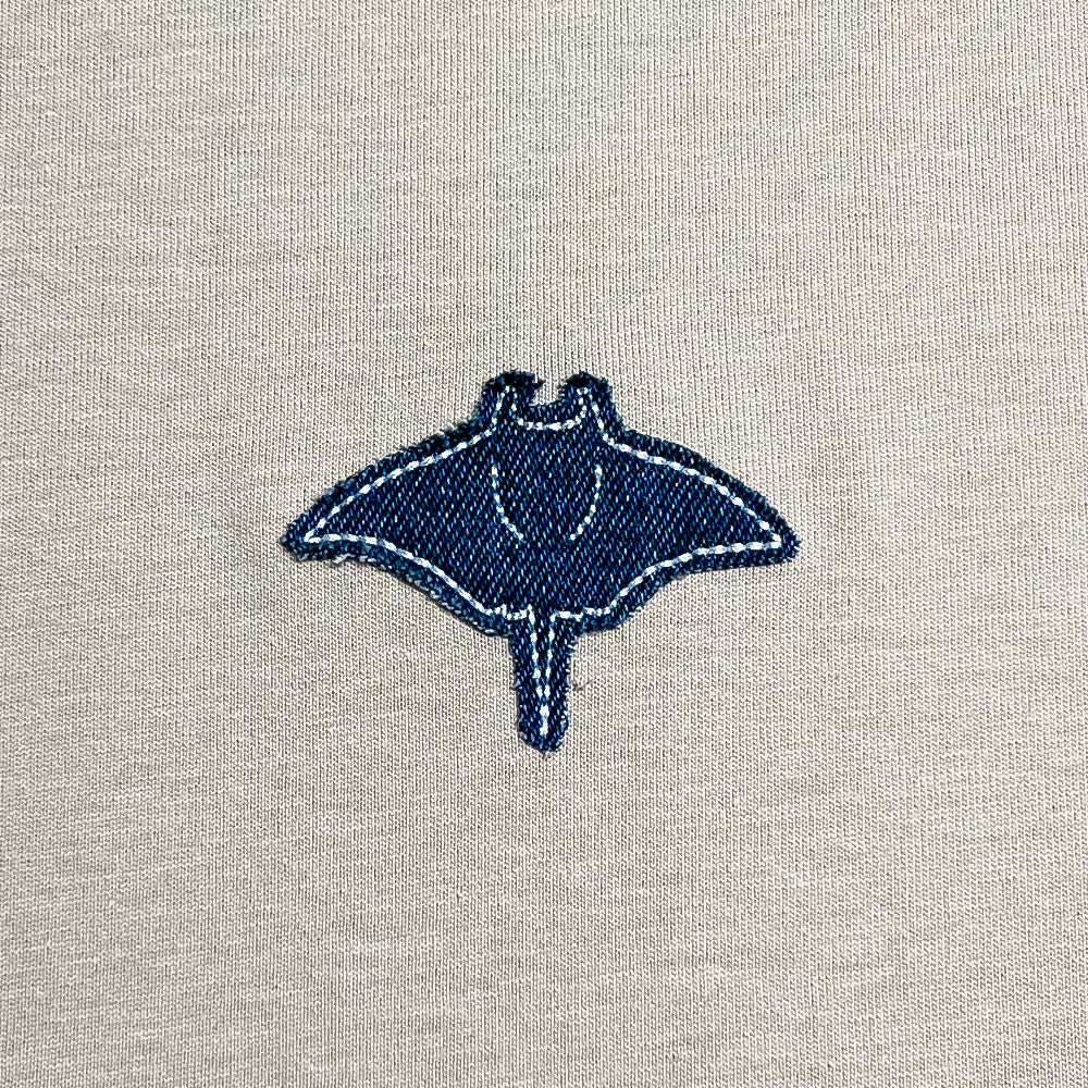 De Manta Re-Use | T-shirt Unisex | Desert Dust