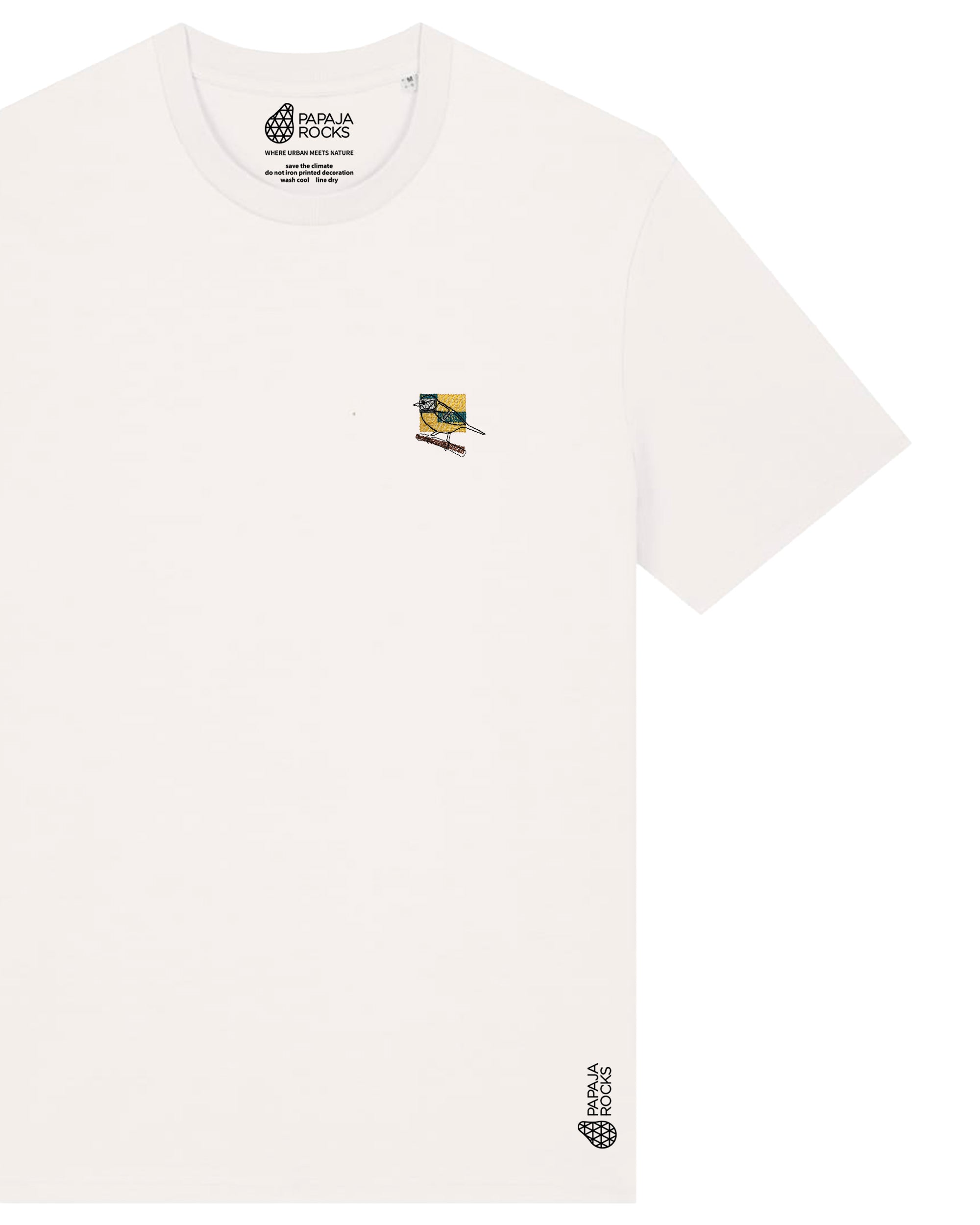De Pimpelmees | T-shirt Unisex | RuwWit