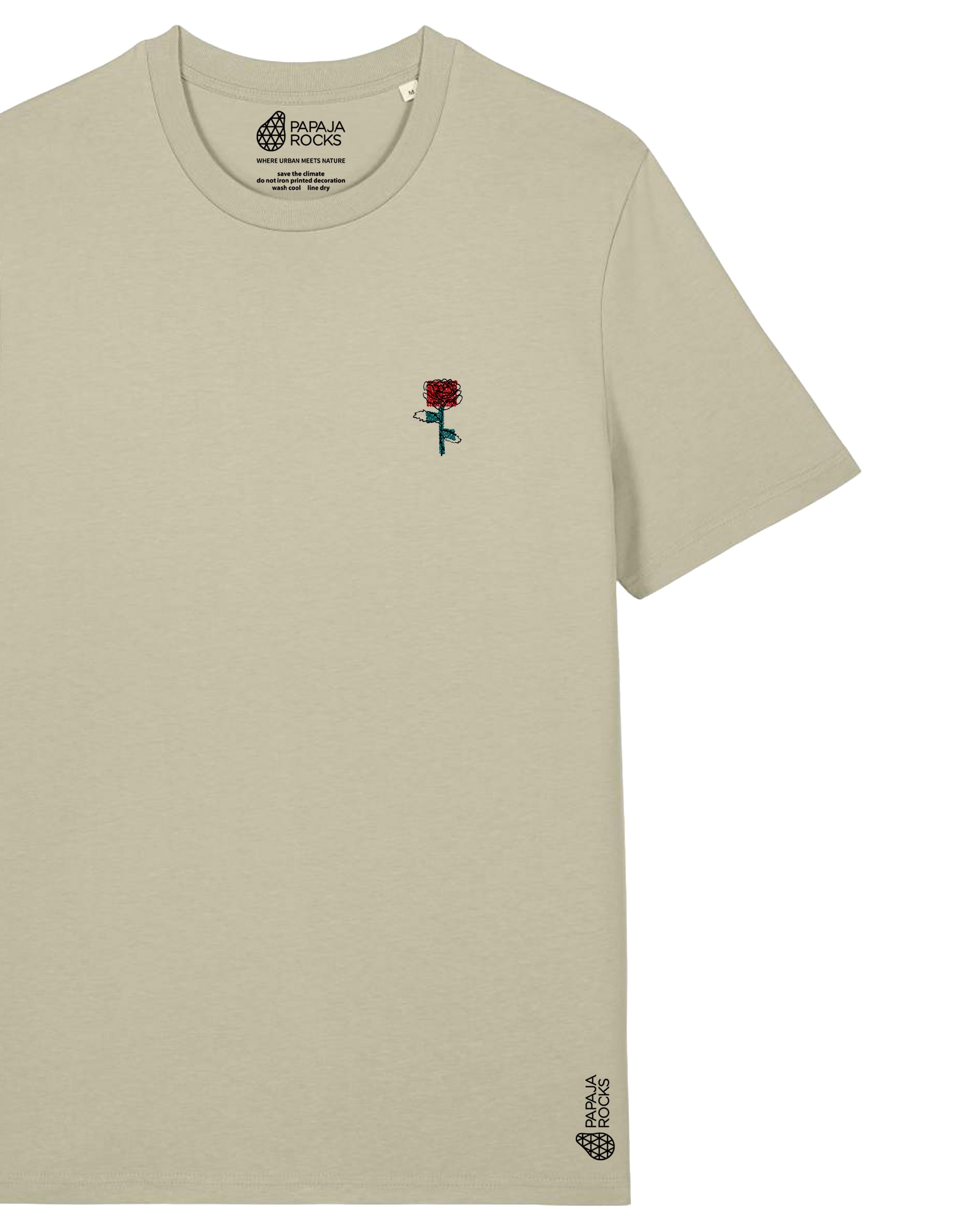 De Roos | T-shirt Unisex | Steen
