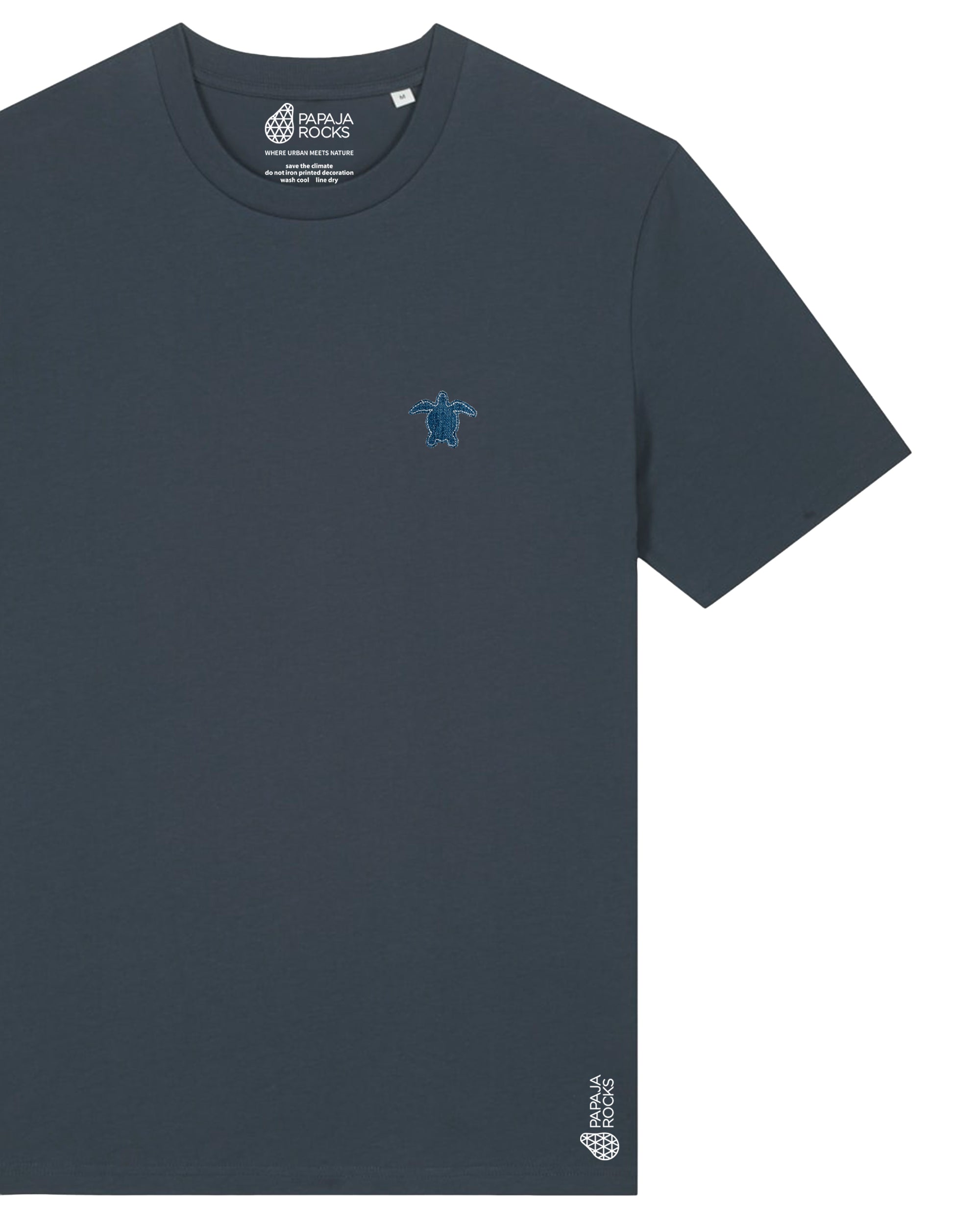 De Schildpad Re-Use | T-shirt Unisex | NoordzeeGrijs