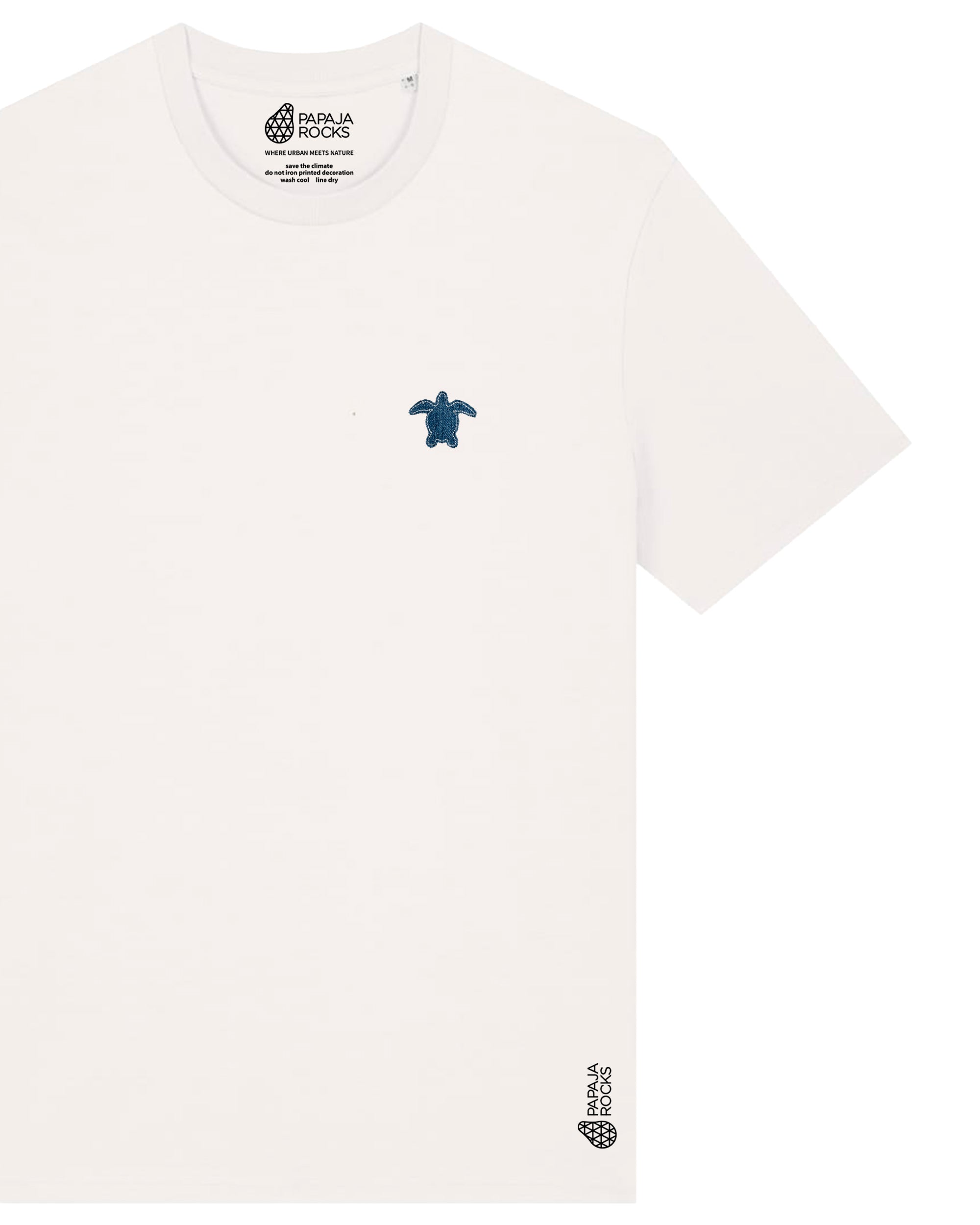 De Schildpad Re-Use | T-shirt Unisex | RuwWit