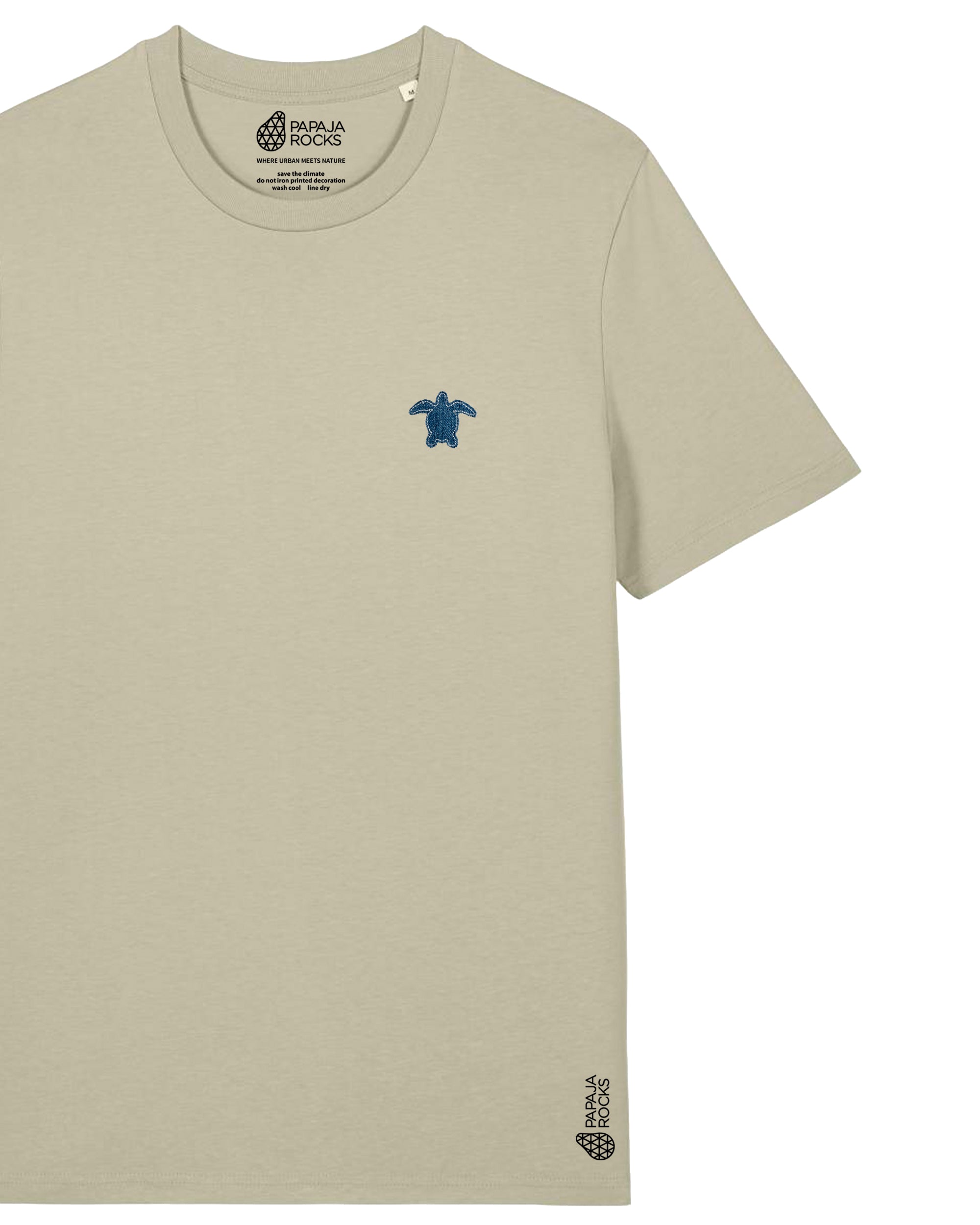 De Schildpad Re-Use | T-shirt Unisex | Steen
