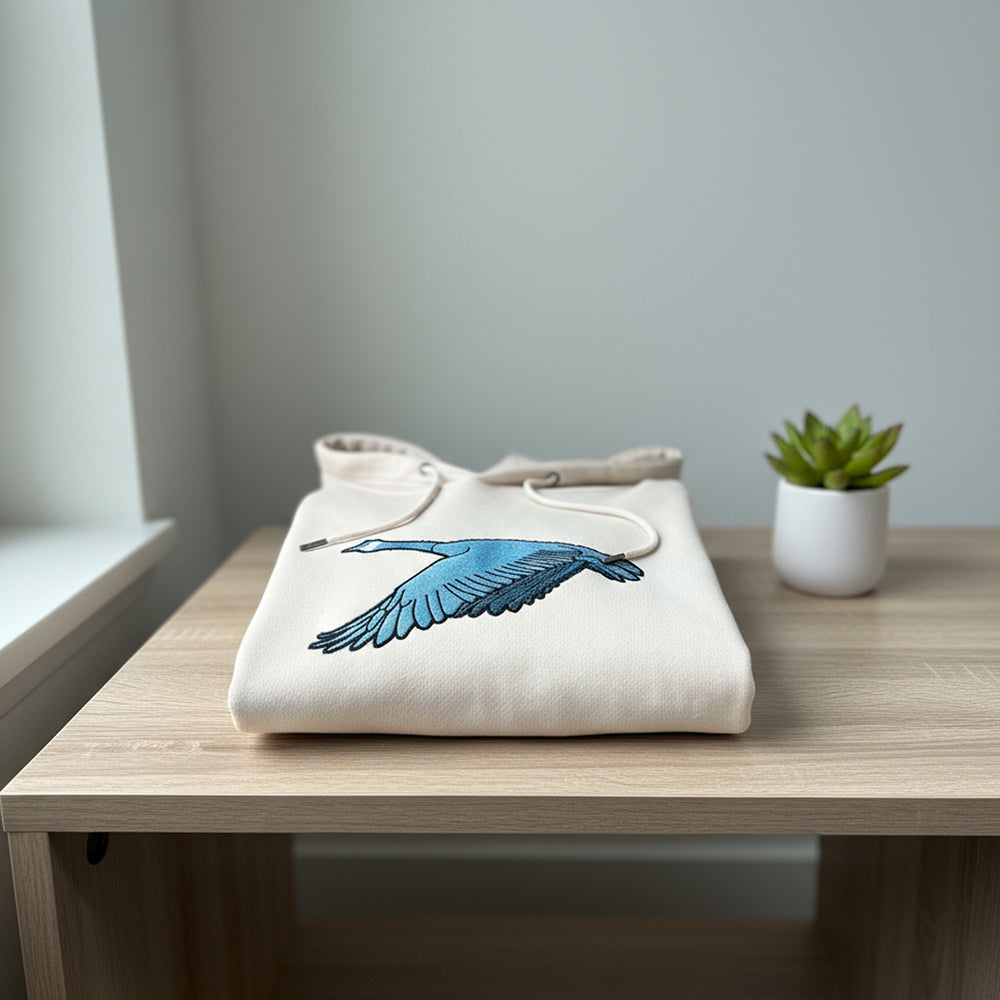 
                  
                    De Gans Re-Use | Hoodie Unisex | Sand
                  
                