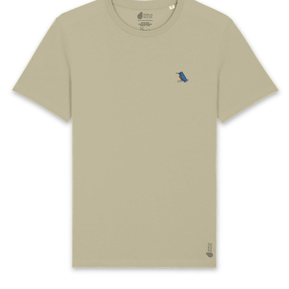PapajaRocks Sage Shirt De IJsvogel Oneline Biologisch Katoen